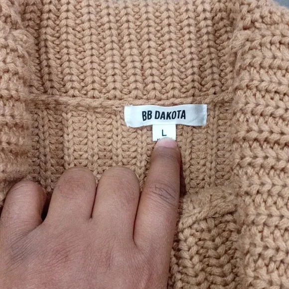 BB Dakota Ribbed Knit Turtleneck Sweater - Picture 3 of 6